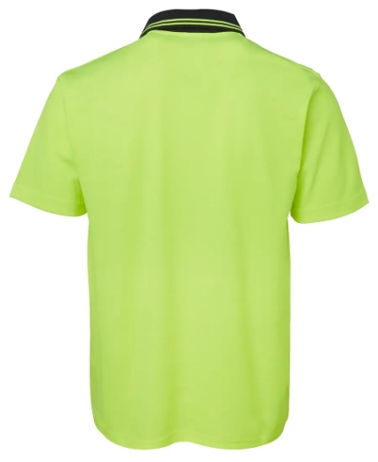 Picture of JB's Wear, HV Non Cuff S/S Cotton Back Polo